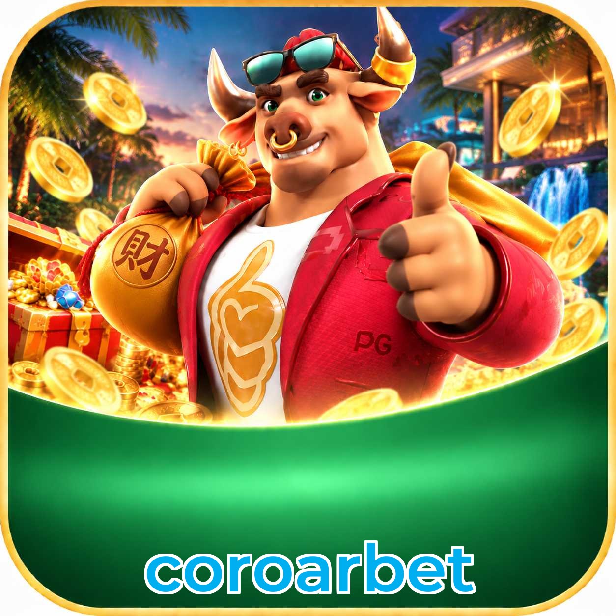 Aplicativo coroarbet para Android e iOS com interface completa